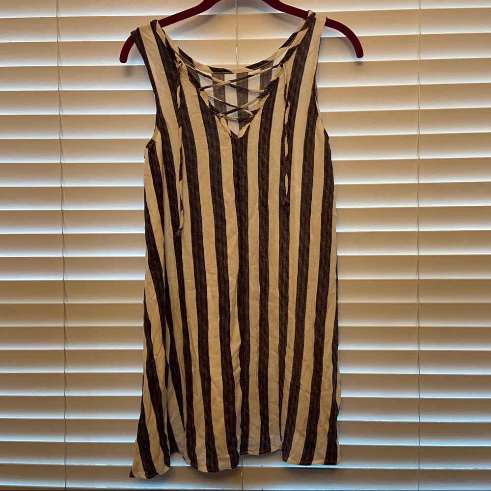 🎁KLD Striped tunic tank